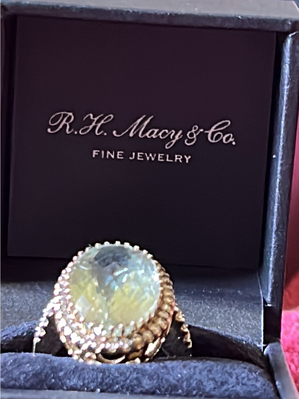 Levian 14k ring earrings and pendant necklace
